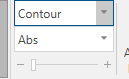 Contour Abs 显示设置